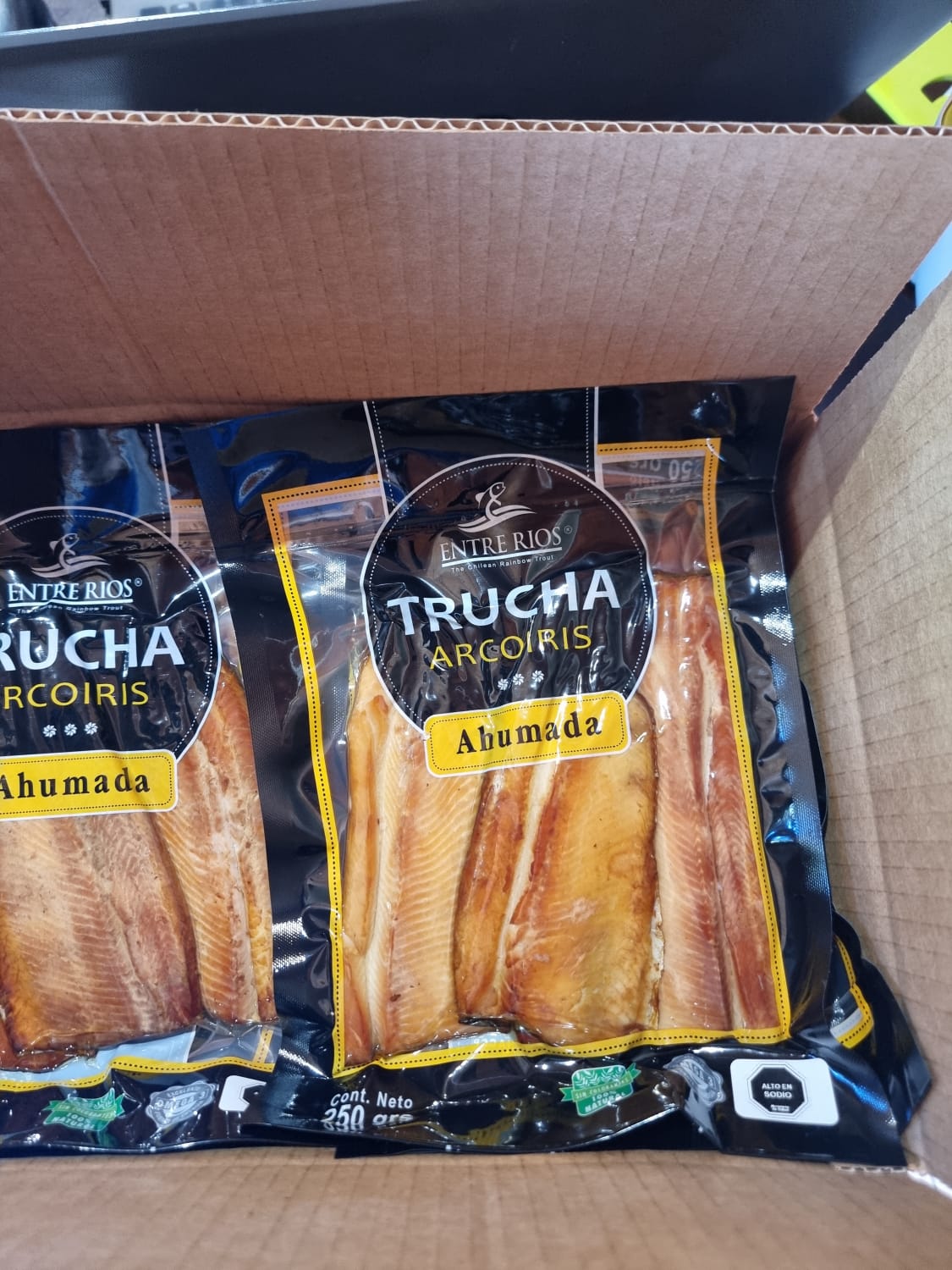 Trucha ahumada - Caja 5 kg